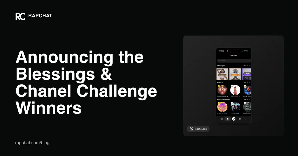 Announcing the Blessings & Chanel Challenge Winners