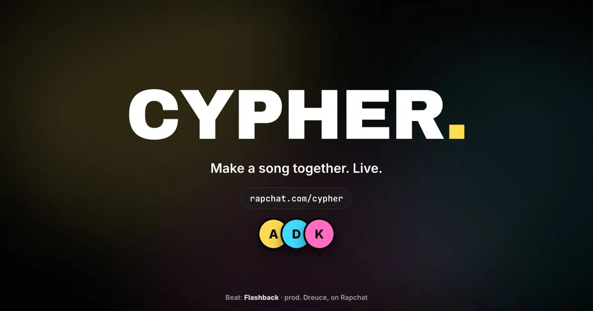Introducing Cypher: make a song together, live