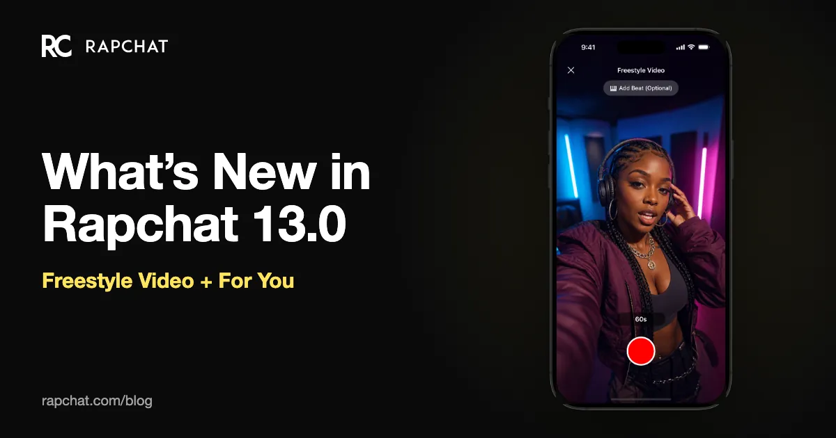 What's New in Rapchat 13.0 for iOS