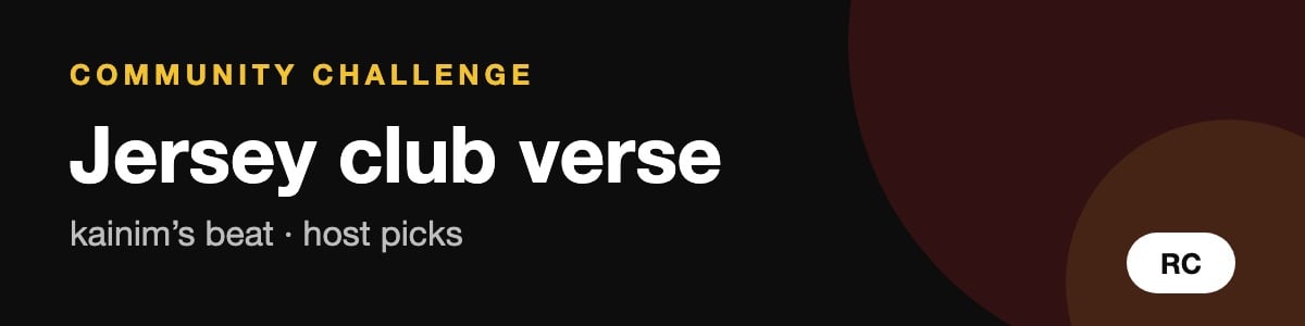 Jersey club type beat challenge