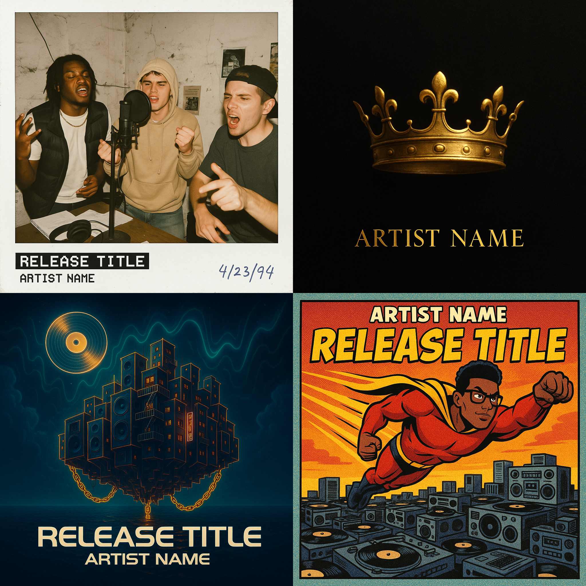 Generate album artwork with these ChatGPT prompts